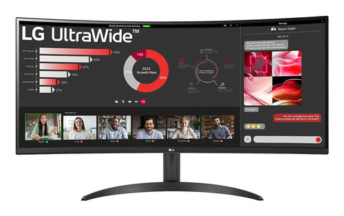 LG 34WR50QK-B computer monitor 86.4 cm (34 LG 34WR50QK-B computer monitor 86.4 cm (34